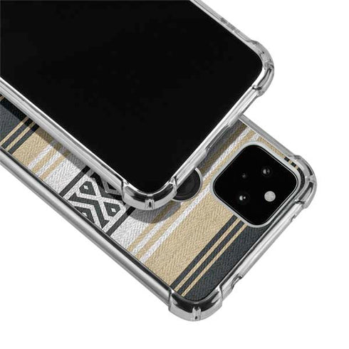 NFL New Orleans Saints Trailblazer Google Pixel 5 Clear Case